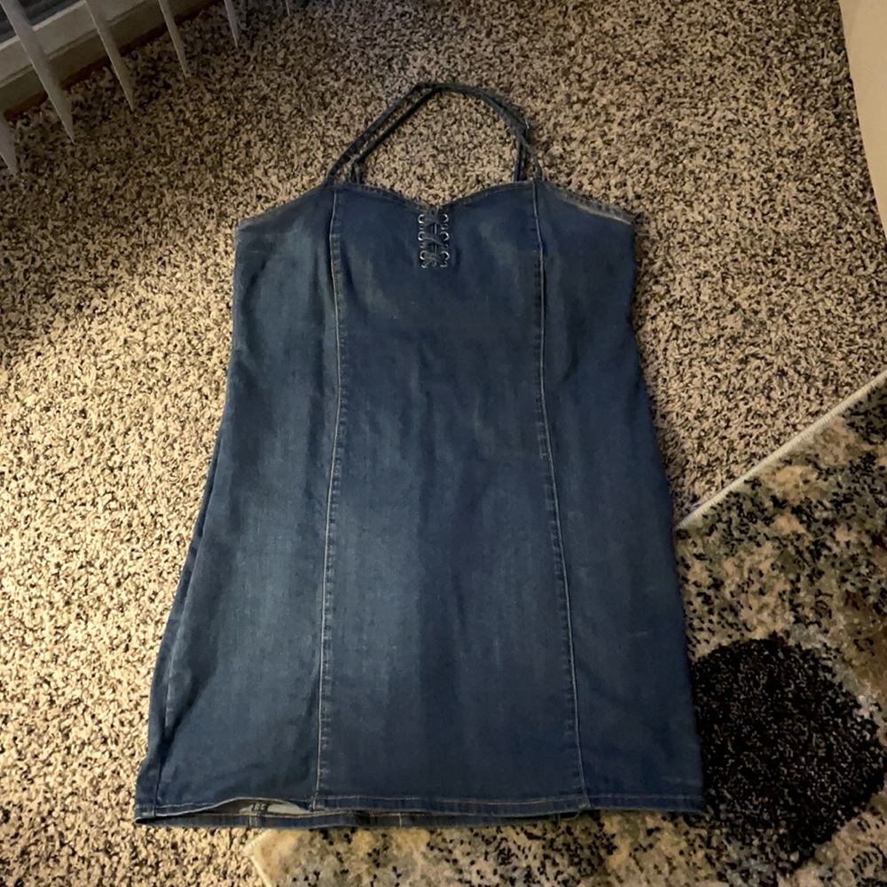 True Religion Jean Mini Dress
